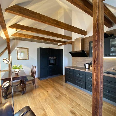 Апартаменты Altes Pfarrhaus Папстдорф Экстерьер фото