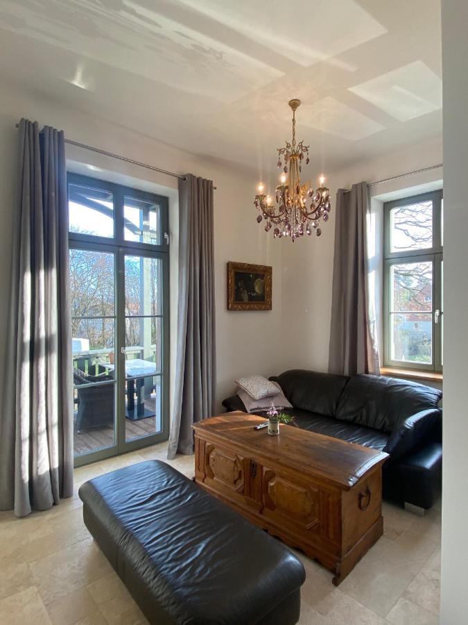 Апартаменты Altes Pfarrhaus Папстдорф Экстерьер фото