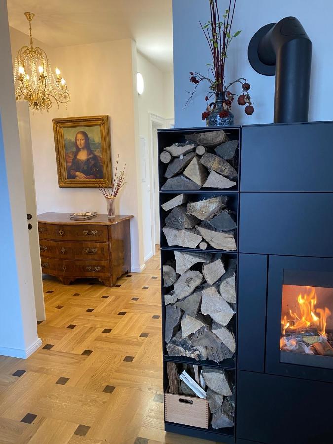 Апартаменты Altes Pfarrhaus Папстдорф Экстерьер фото