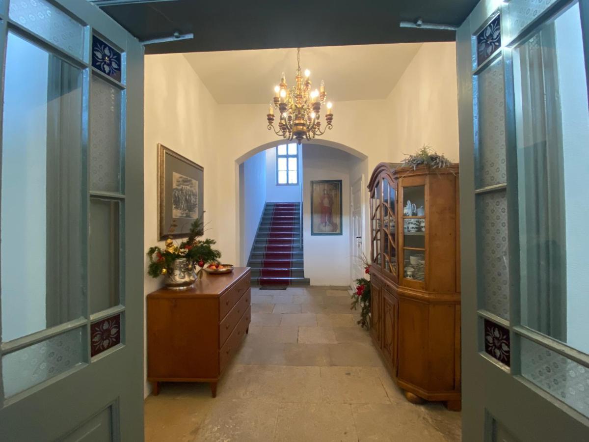 Апартаменты Altes Pfarrhaus Папстдорф Экстерьер фото
