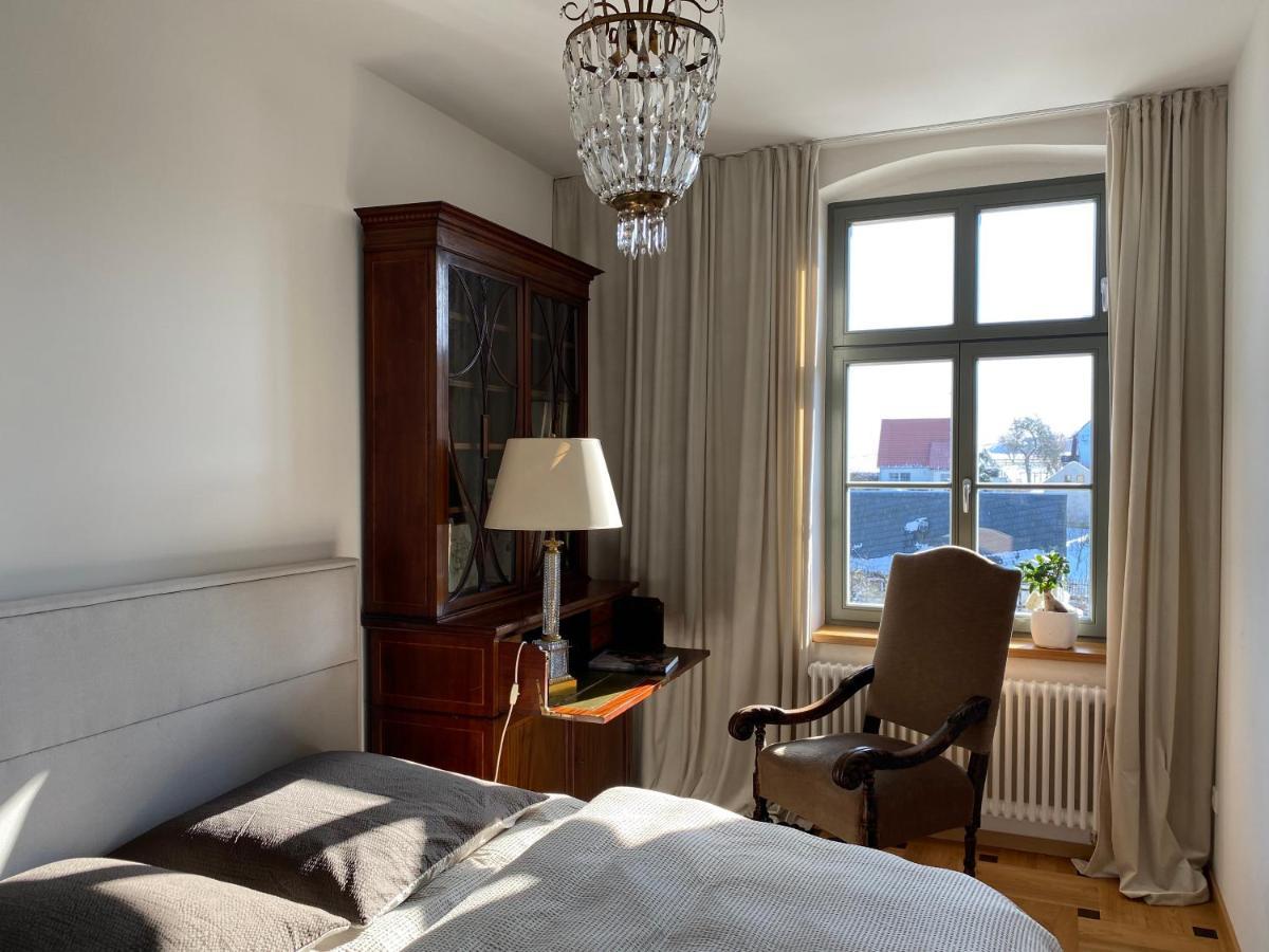 Апартаменты Altes Pfarrhaus Папстдорф Экстерьер фото